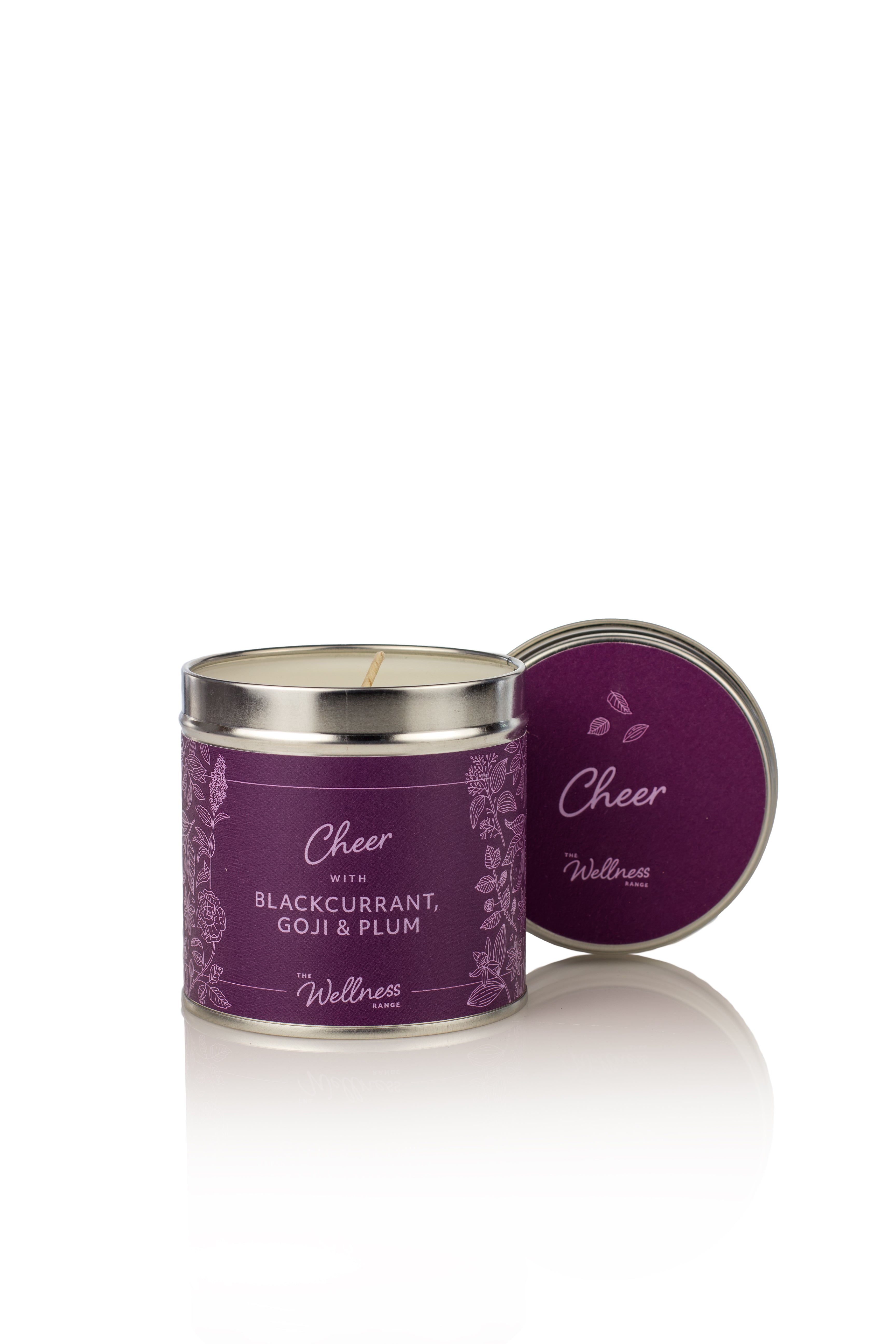CHEER With Blackcurrant, Goji & Plum Wellness Candle