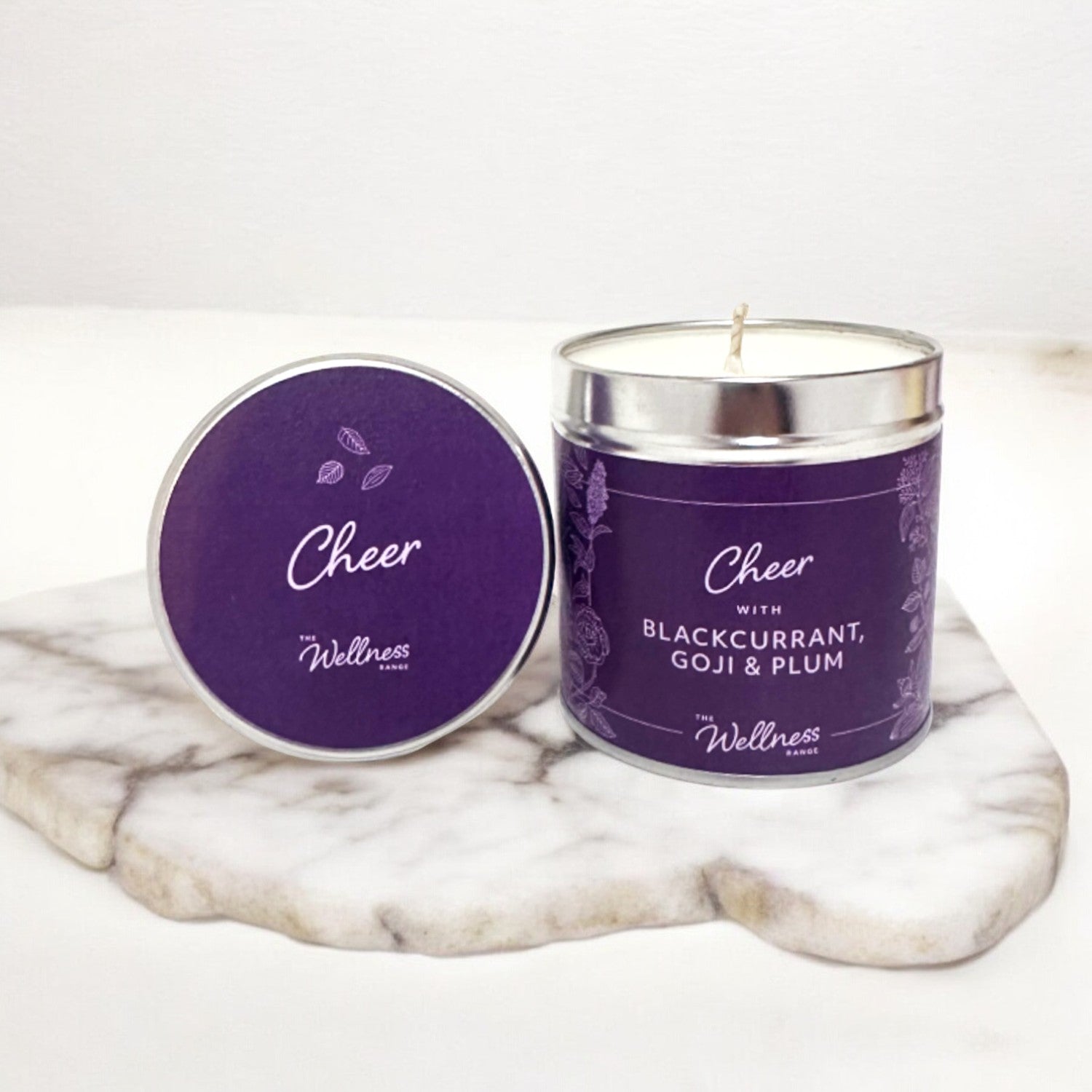CHEER With Blackcurrant, Goji & Plum Wellness Candle