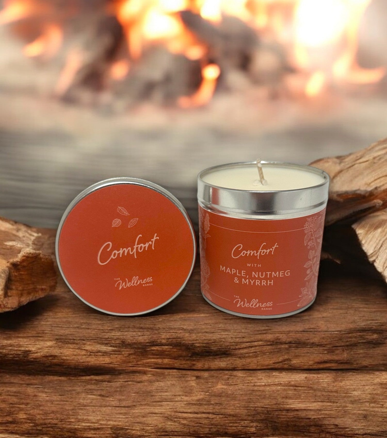 COMFORT Maple, Nutmeg & Myrrh Wellness Candle