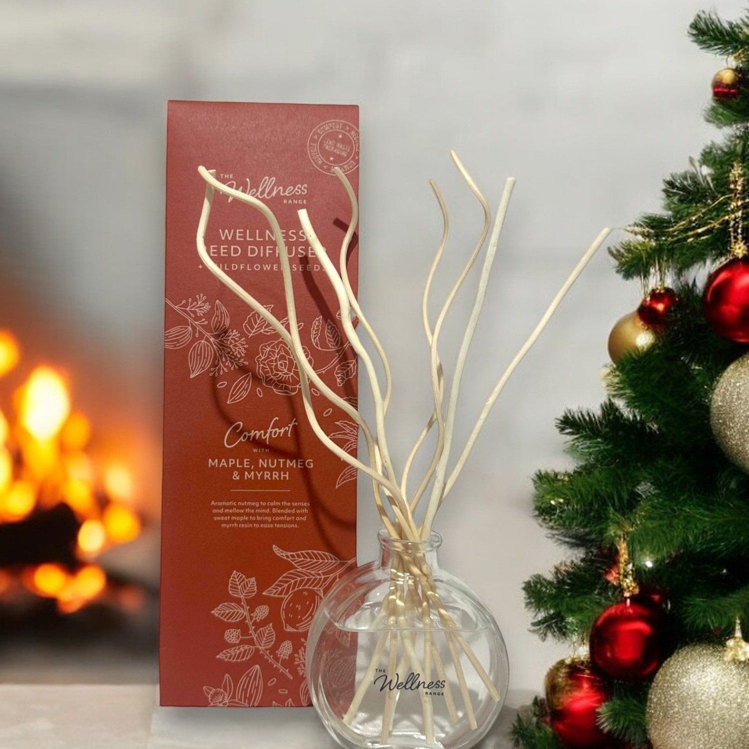 COMFORT Maple, Nutmeg & Myrrh Wellness Reed Diffuser