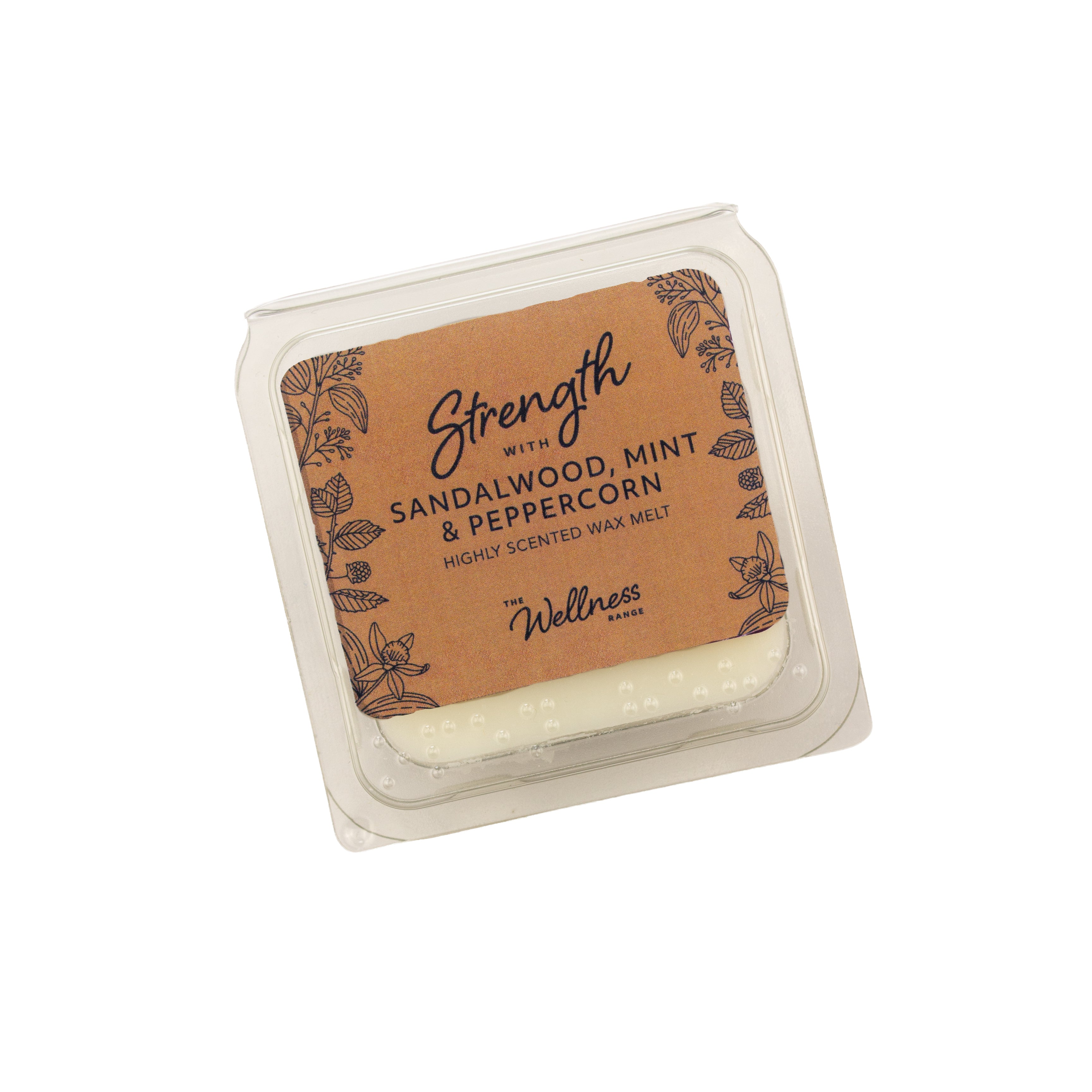 Strength - Sandalwood, Mint & Peppercorn Wellness Wax Melt