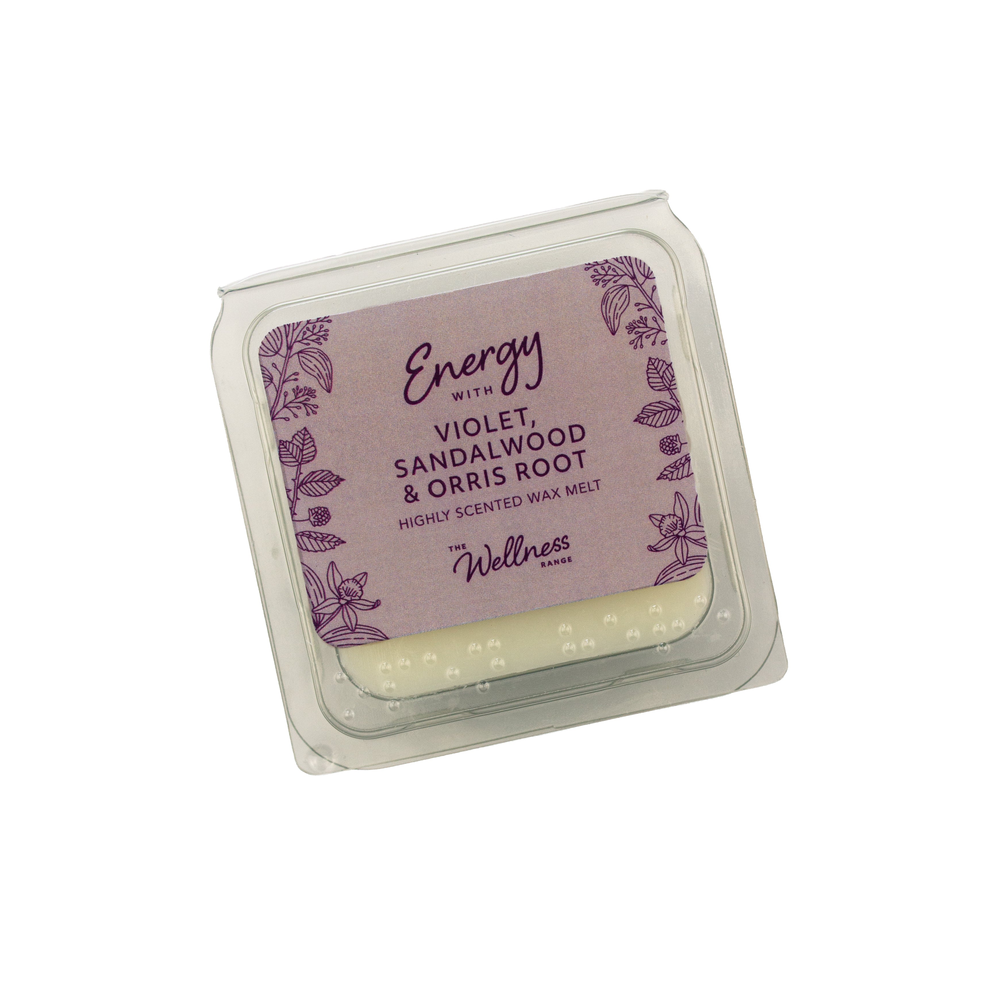Energy - Violet, Sandalwood & Orris Root Wellness Wax Melt