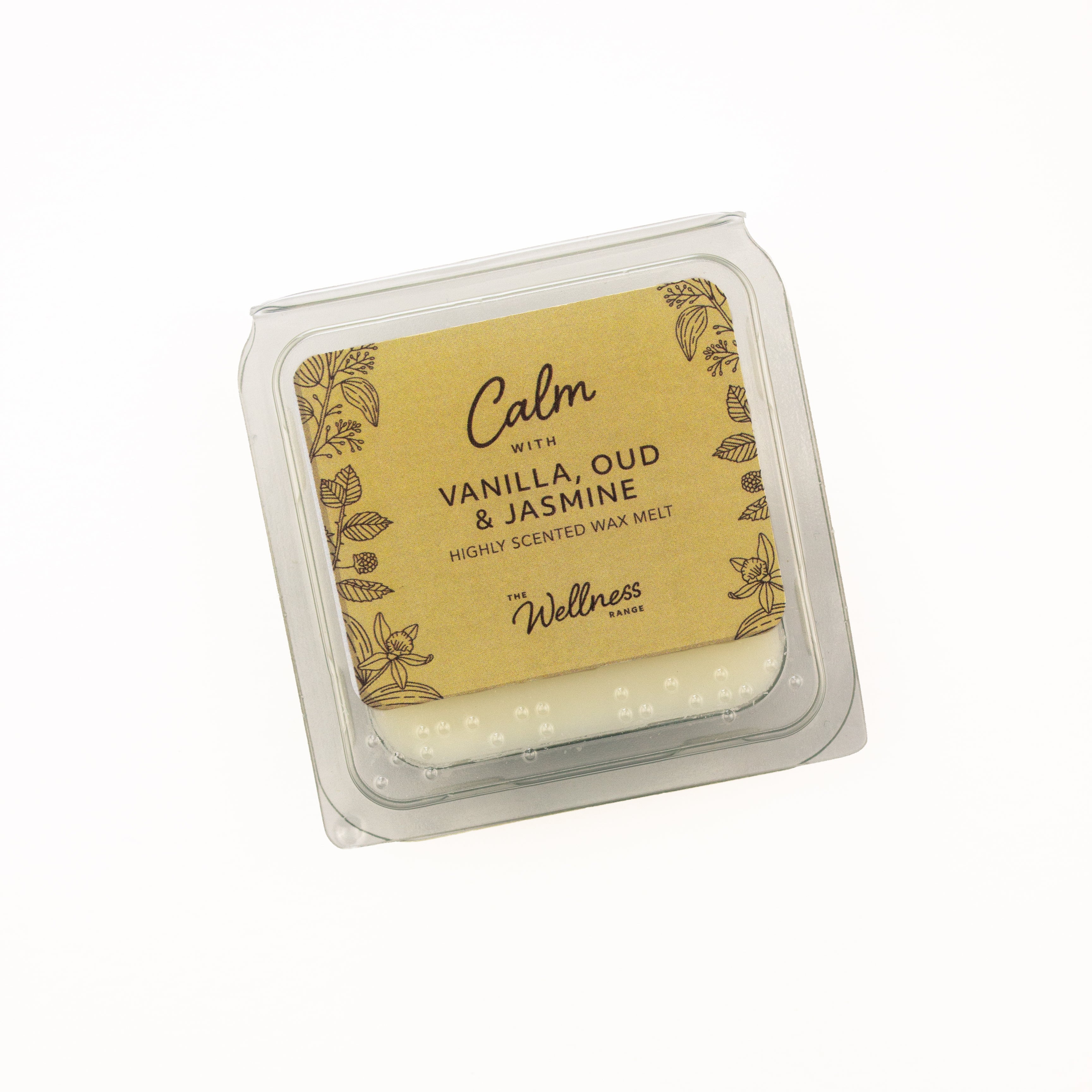 Calm - Vanilla, Oud & Jasmine Wellness Wax Melt