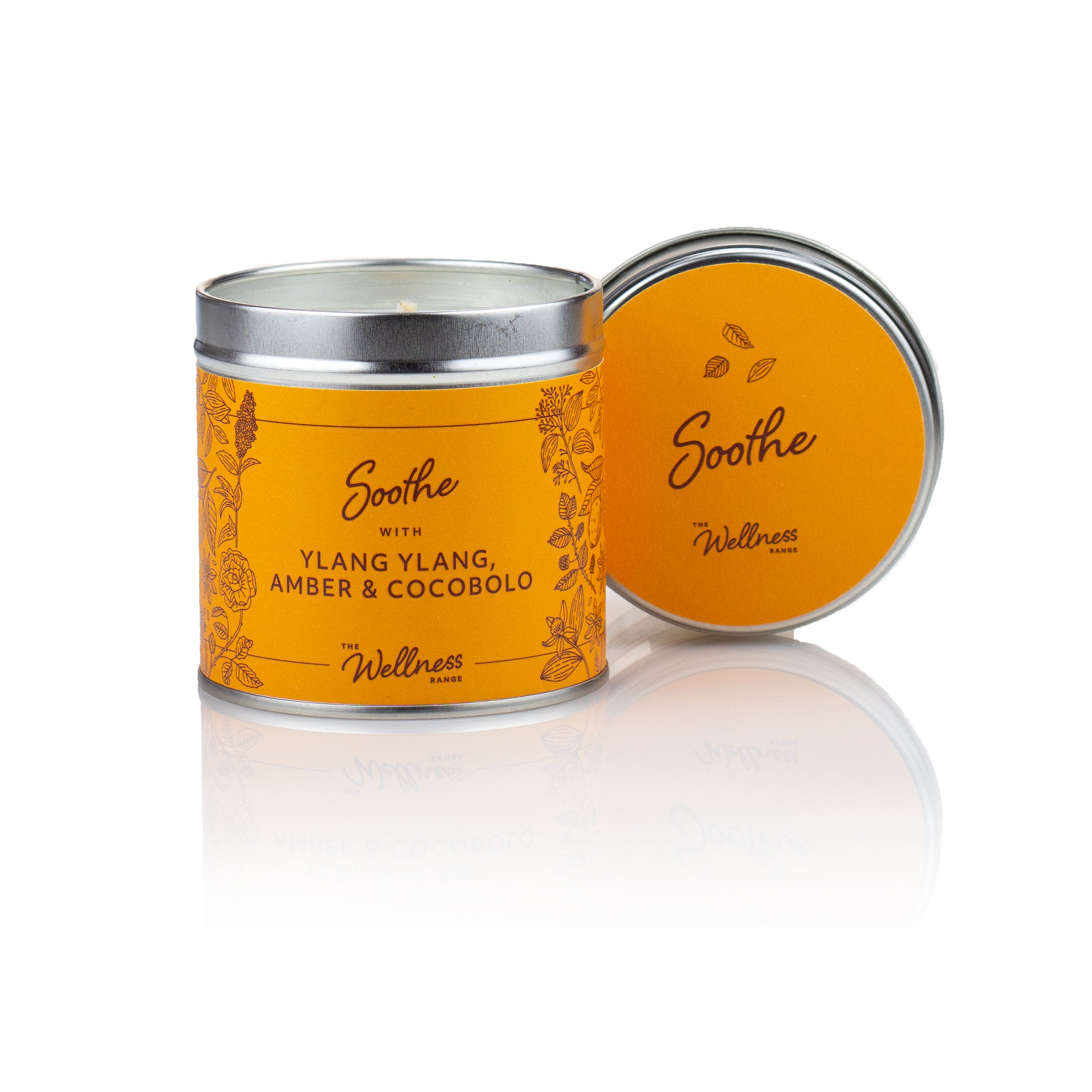 SOOTHE Wellness Candle with Ylang Ylang, Amber & Cocobolo