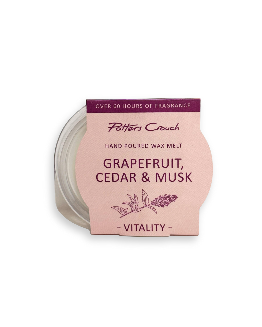 VITALITY Wellness Melt Pott with Grapefruit, Cedar & Musk