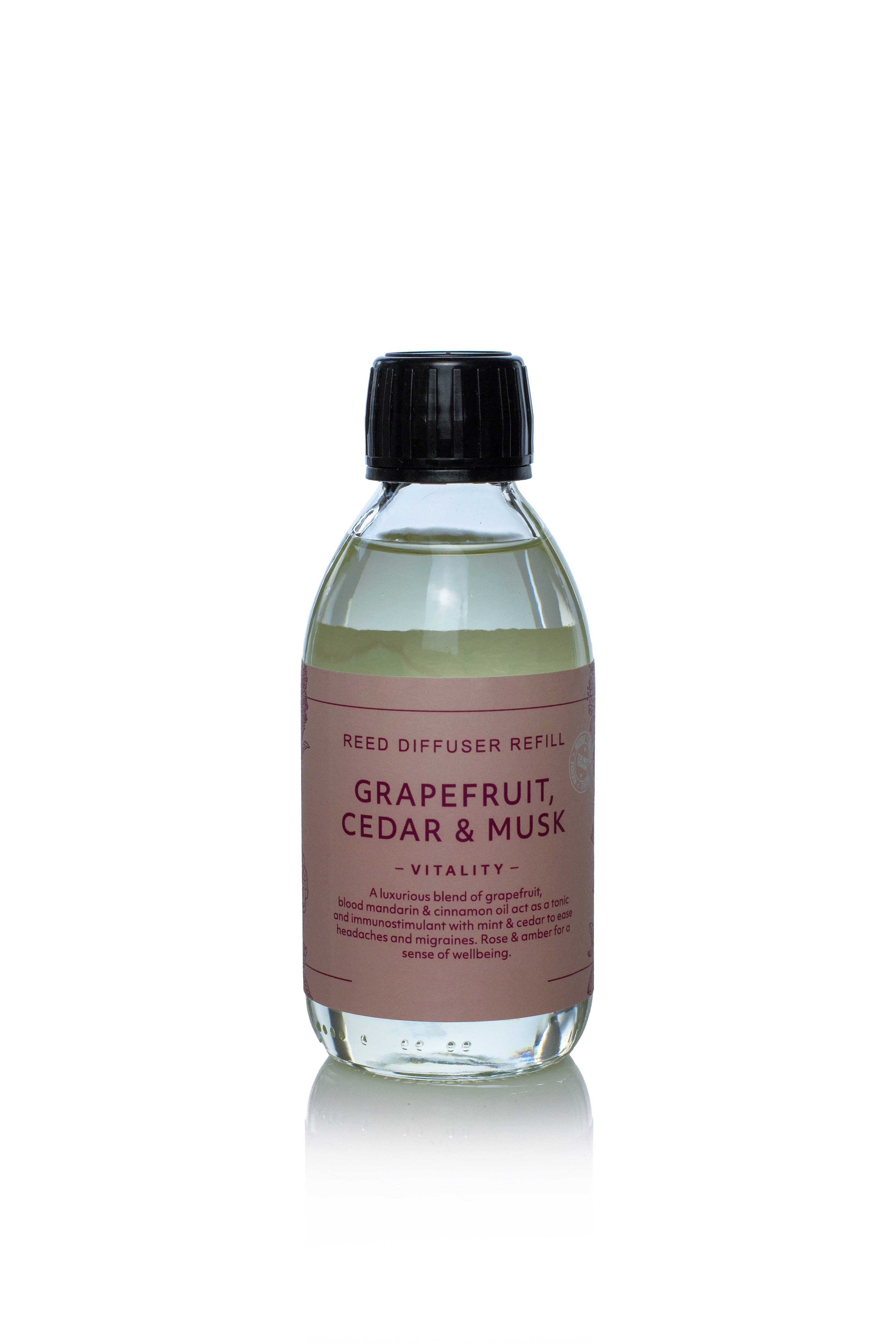 VITALITY Diffuser Refill with Grapefruit, Cedar & Musk