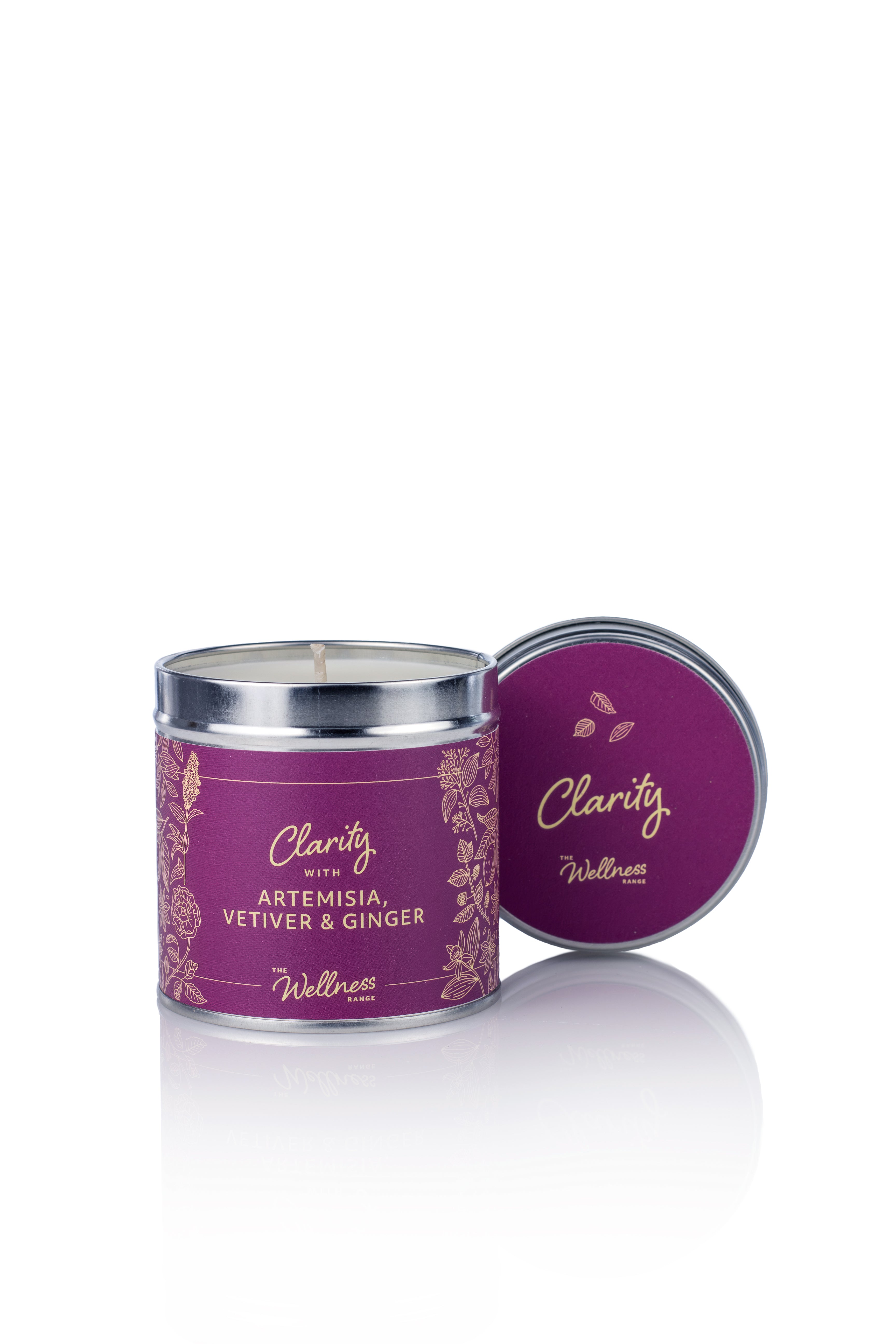 CLARITY Wellness Candle with Artemisia, Vetiver & Ginger