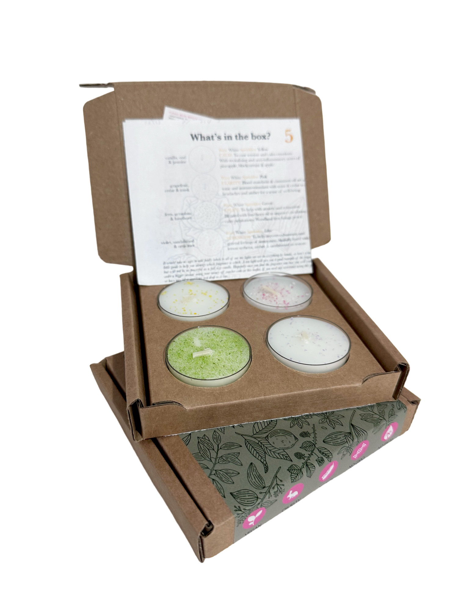 Fragrance Sample Pack of Tea Lights